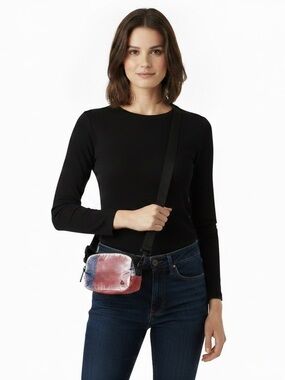 Rareform Small Crossbody Sling Bag Upcycled Billboard Print